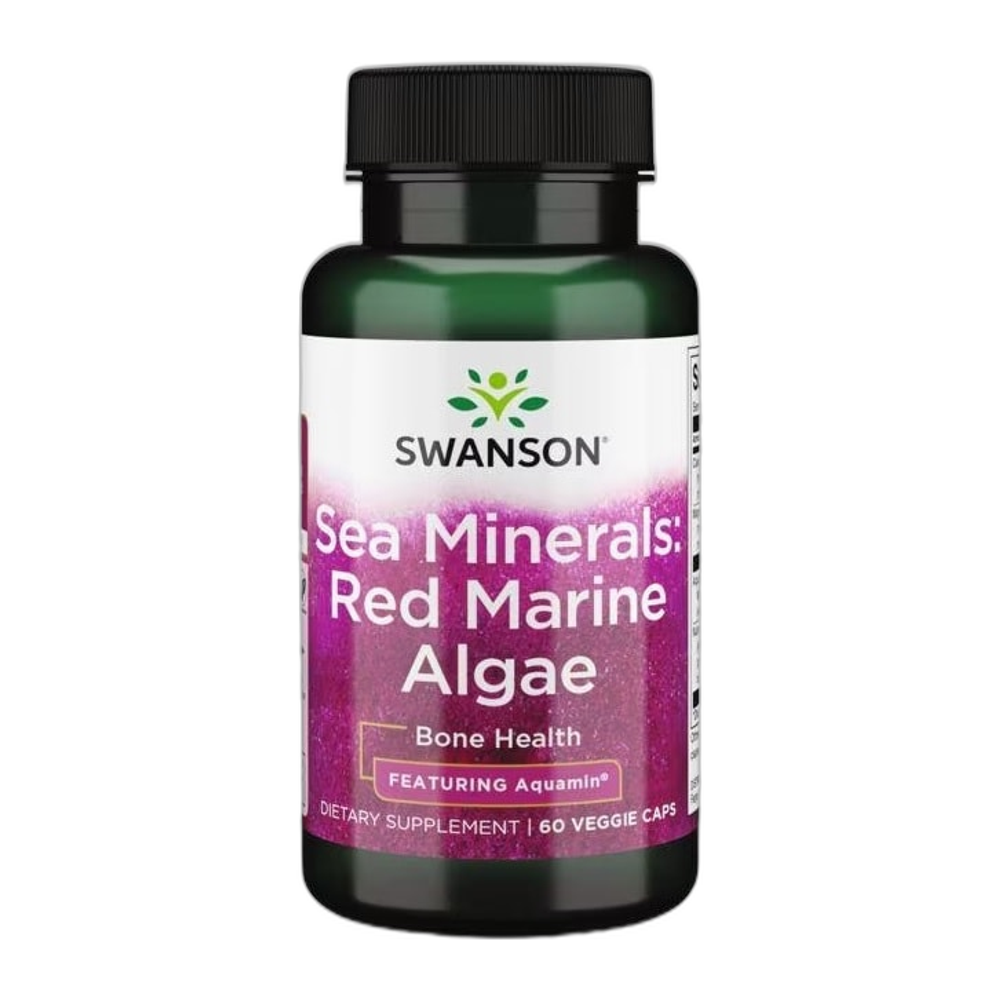 Swanson Sea Minerals: Red Marine Algae - 60 vcaps