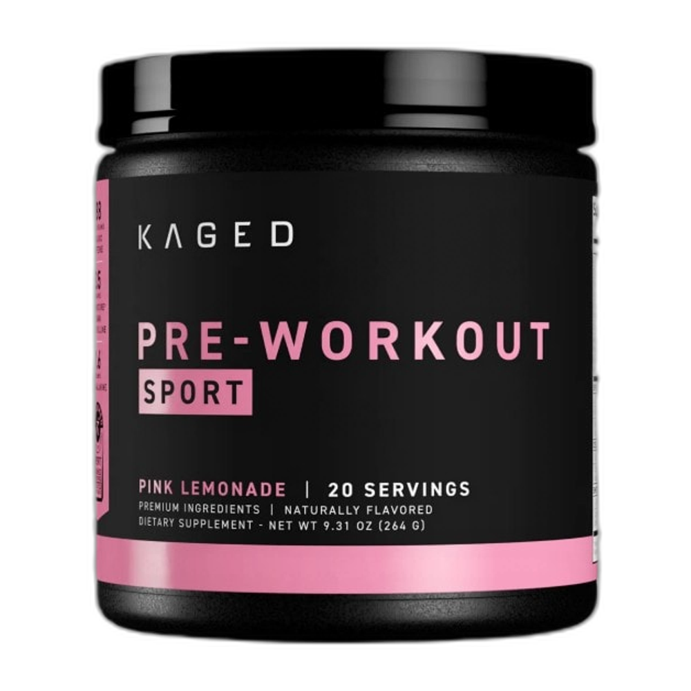 Kaged Muscle Pre-Workout Sport, Pink Lemonade - 264g