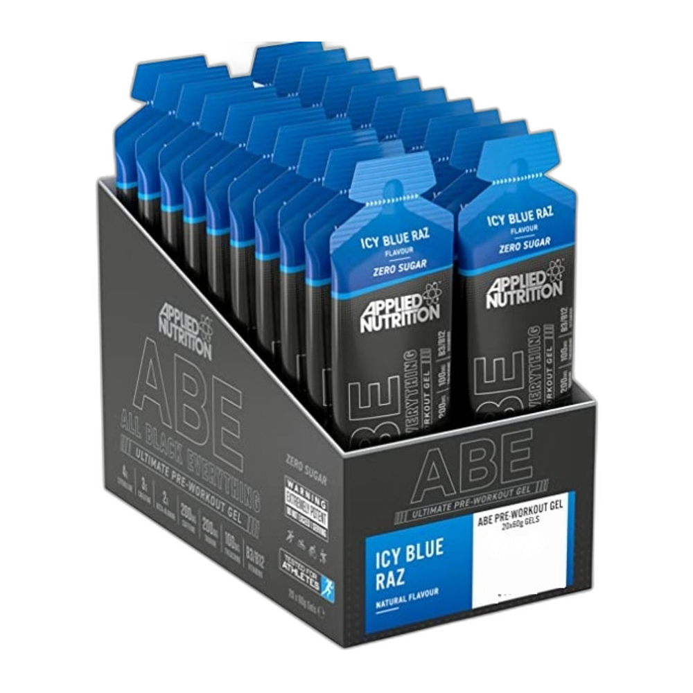 Applied Nutrition ABE - All Black Everything Gel, Icy Blue Raz - 20 x 60g
