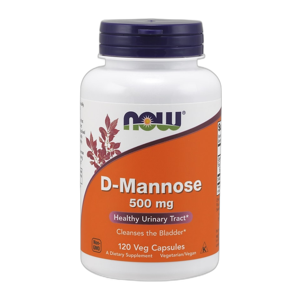 NOW Foods D-Mannose, 500mg - 240 vcaps
