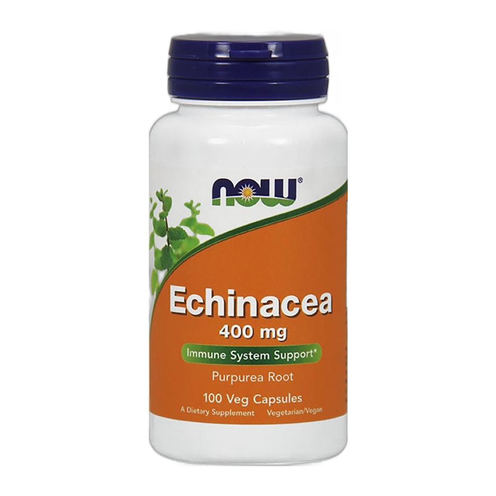 NOW Foods Echinacea, 400mg - 100 vcaps