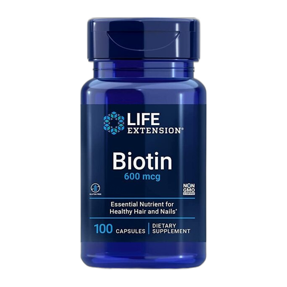 Life Extension Biotin, 600mcg - 100 caps