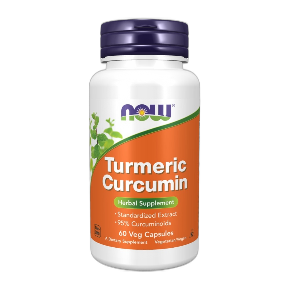 NOW Foods Turmeric Curcumin - 60 vcaps