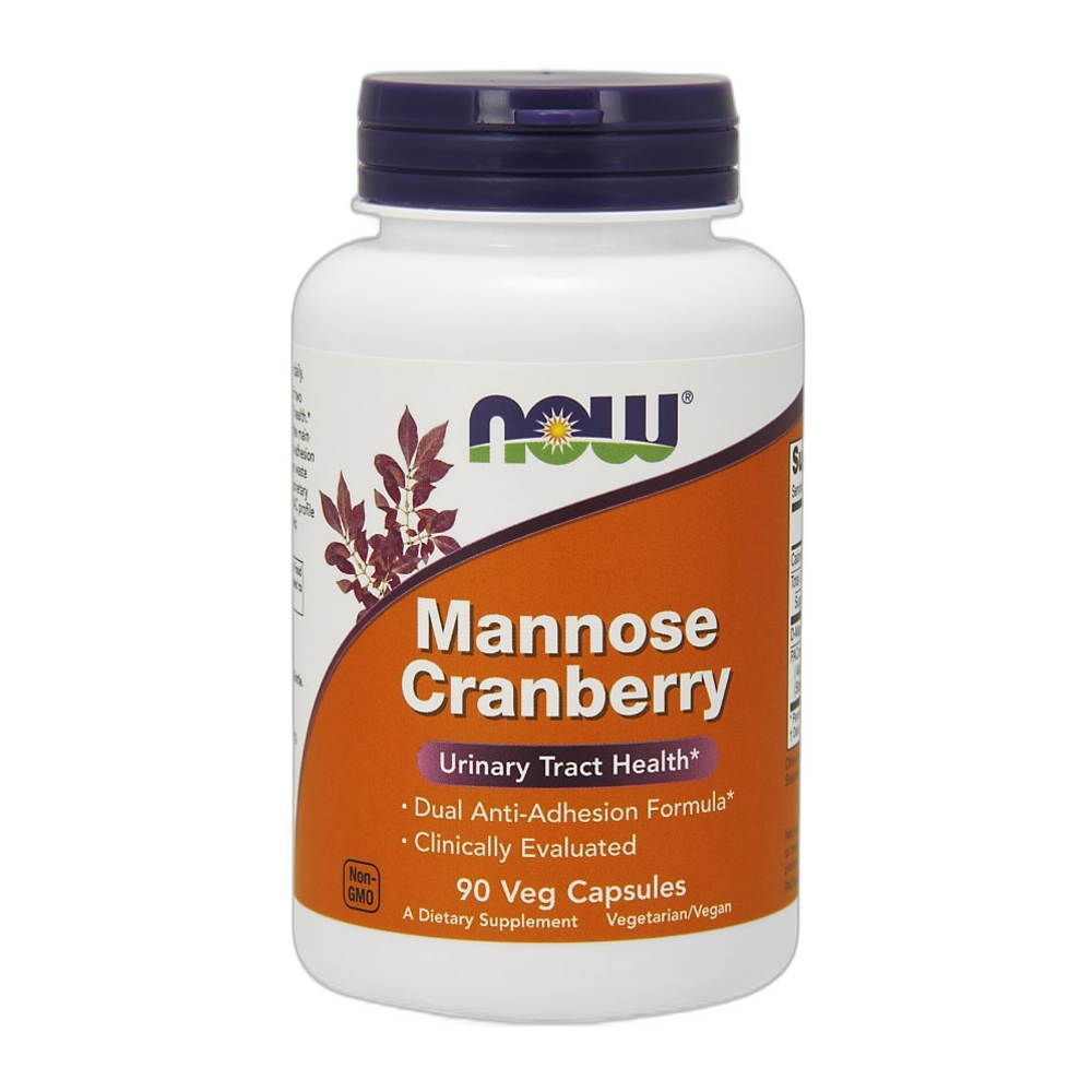 NOW Foods Mannose Cranberry - 90 vcaps