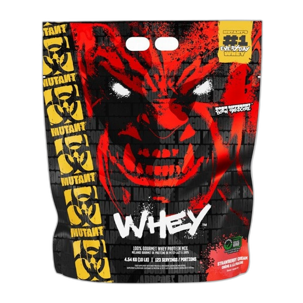 Mutant Whey, Strawberry Cream - 4540g