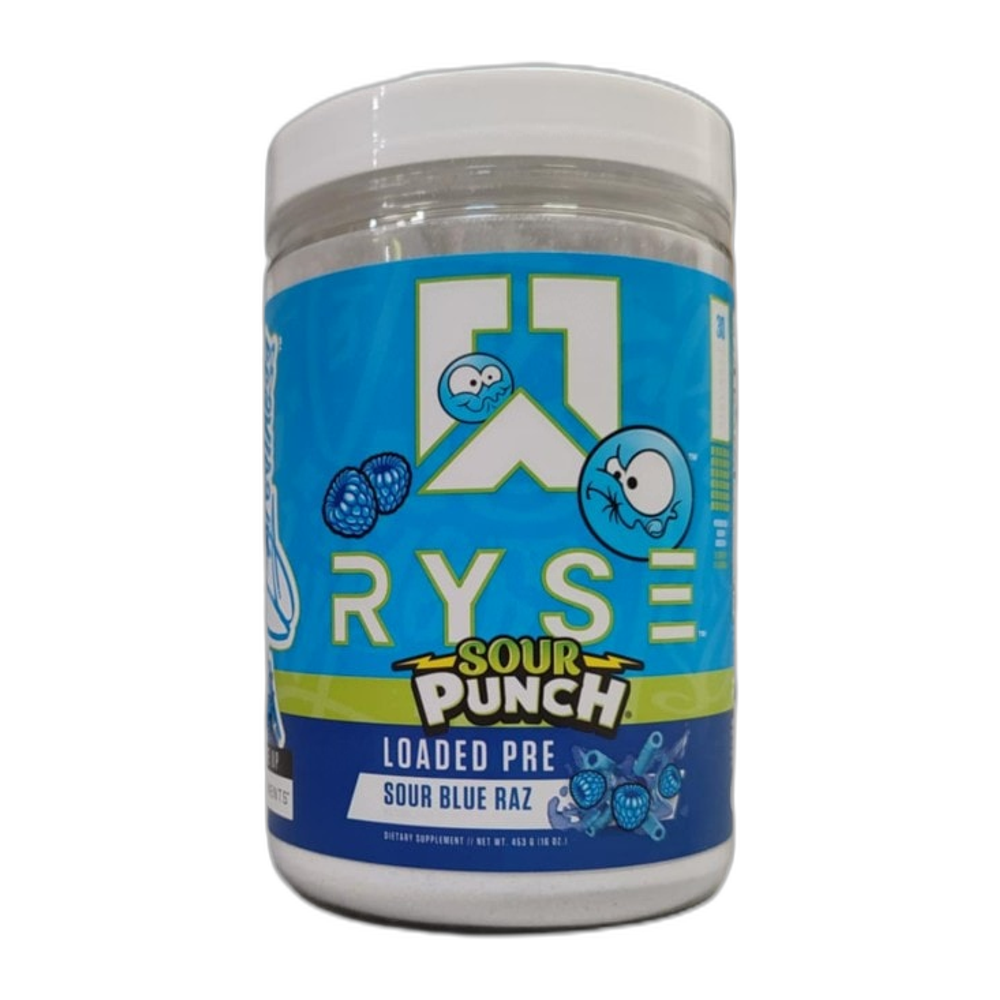 RYSE Loaded Pre, Sour Punch Sour Blue Raz - 453g