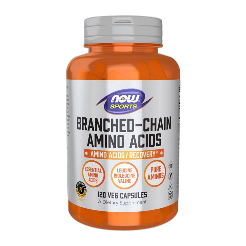 NOW Foods Branched-Chain Amino Acids - 120 vcaps