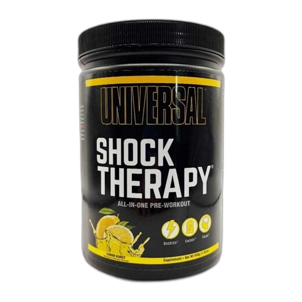 Universal Nutrition Shock Therapy, Lemon Burst - 840g