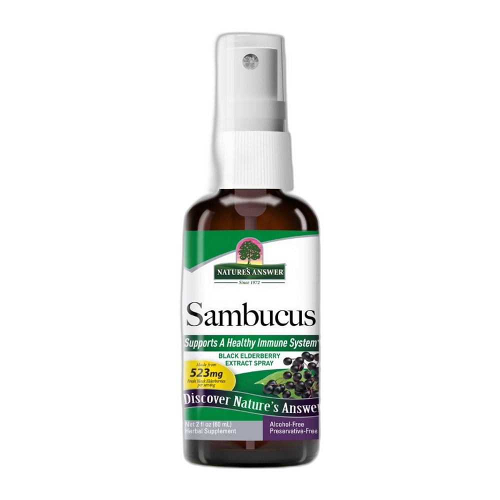Nature's Answer Sambucus Extract - Throat Spray - 60 ml.
