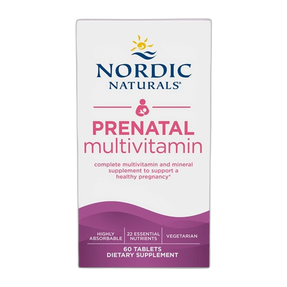 Nordic Naturals Prenatal Multivitamin - 60 tablets