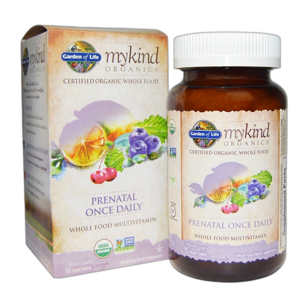Garden of Life Mykind Prenatal Once Daily - 90 tabs