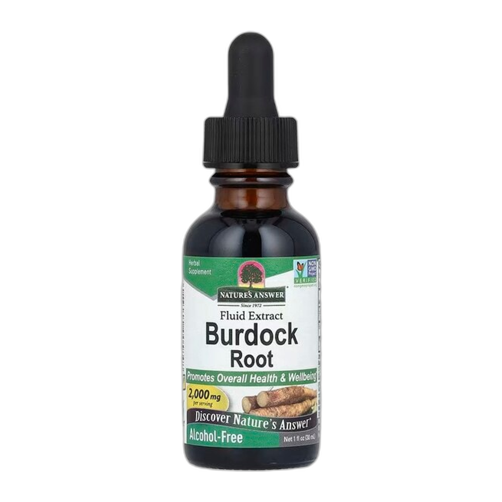 Nature's Answer Burdock Root, 2000mg - 30 ml.