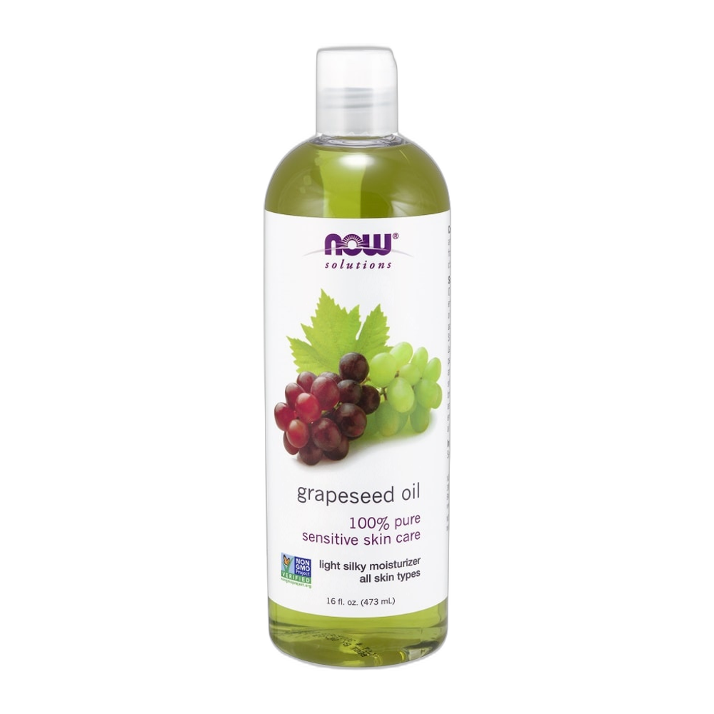 NOW Foods Grapeseed Oil - 473 ml.