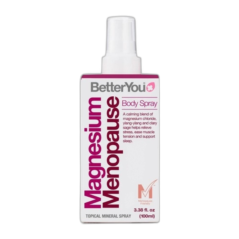 BetterYou Magnesium Menopause Body Spray - 100 ml.