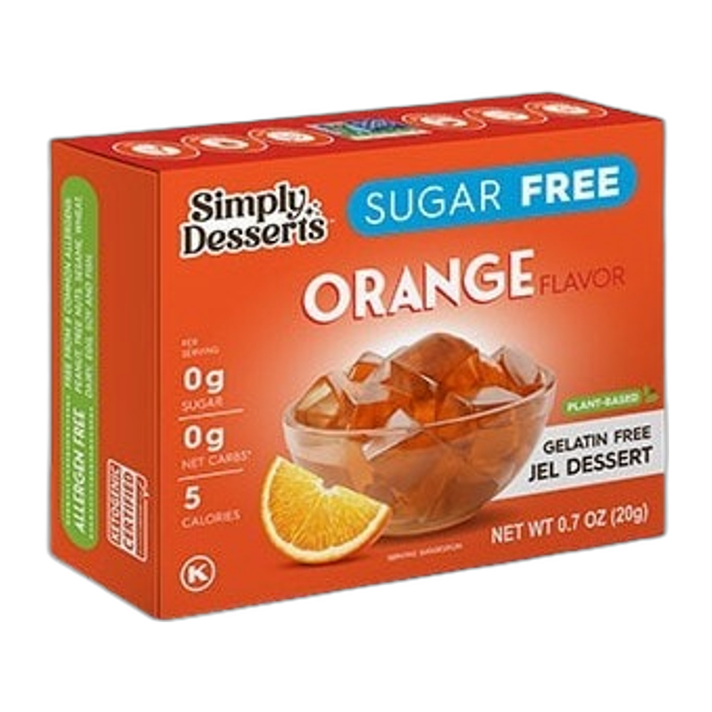 Simply Delish Jel Dessert, Orange - 20g