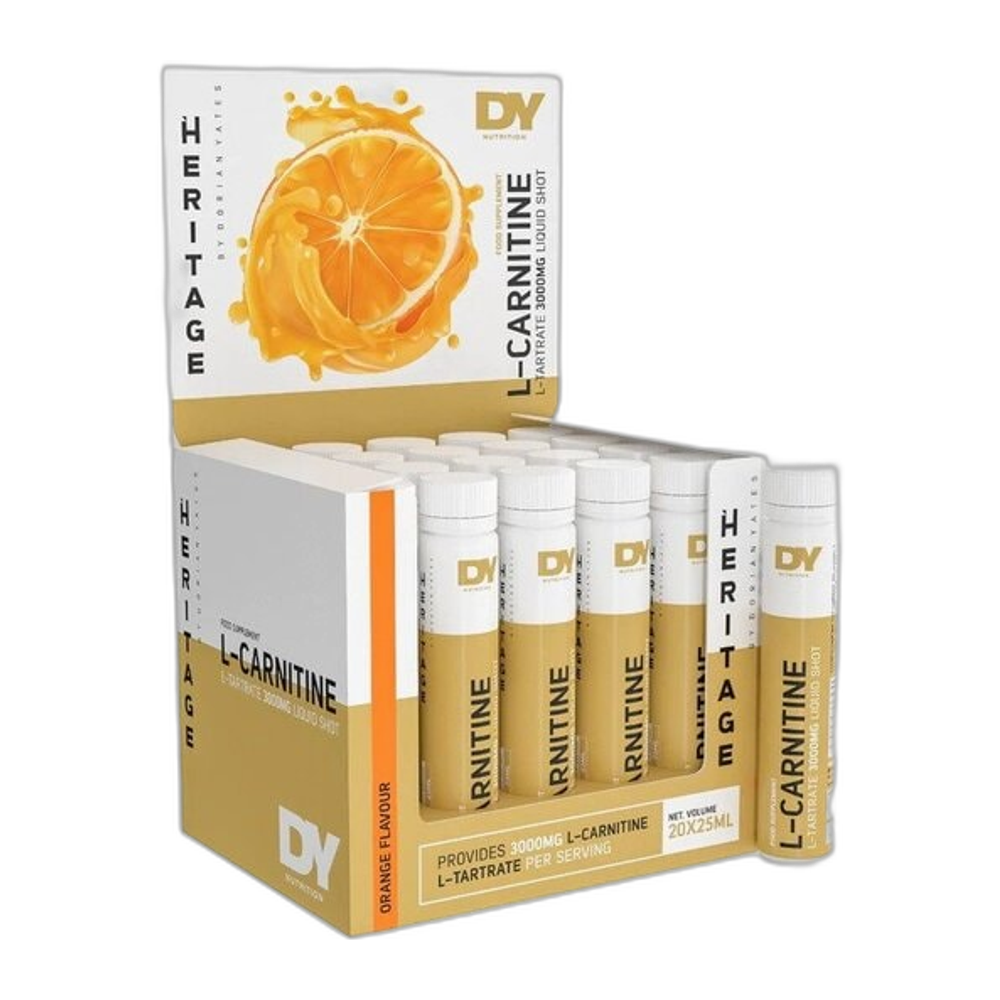 Dorian Yates Liquid L-Carnitine 3000, Orange - 20 x 25ml.