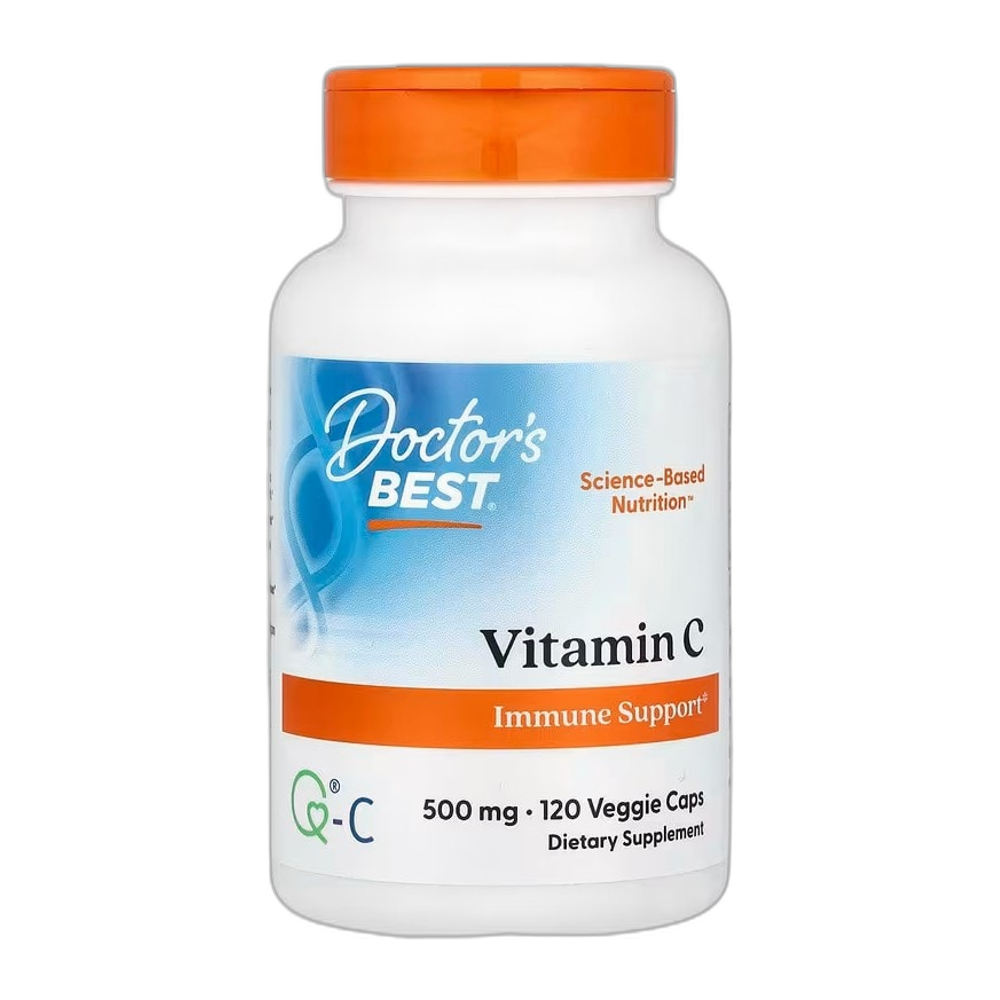 Doctor's Best Vitamin C, 500mg - 120 vcaps