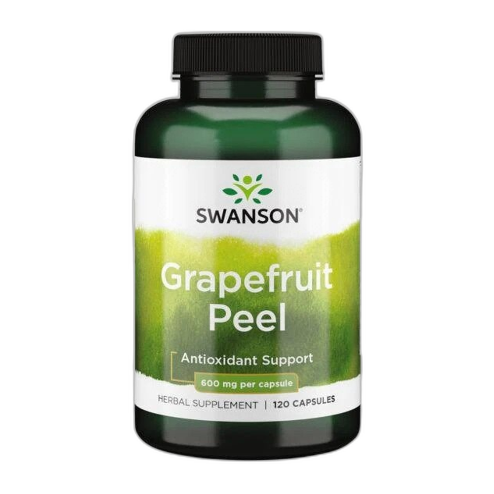 Swanson Grapefruit Peel, 600mg - 120 caps