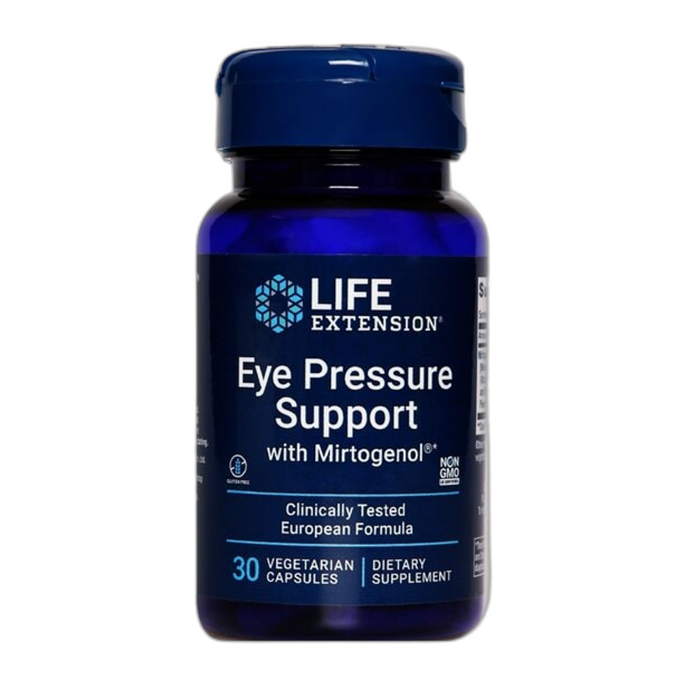 Life Extension Eye Pressure Support with Mirtogenol - 30 vcaps
