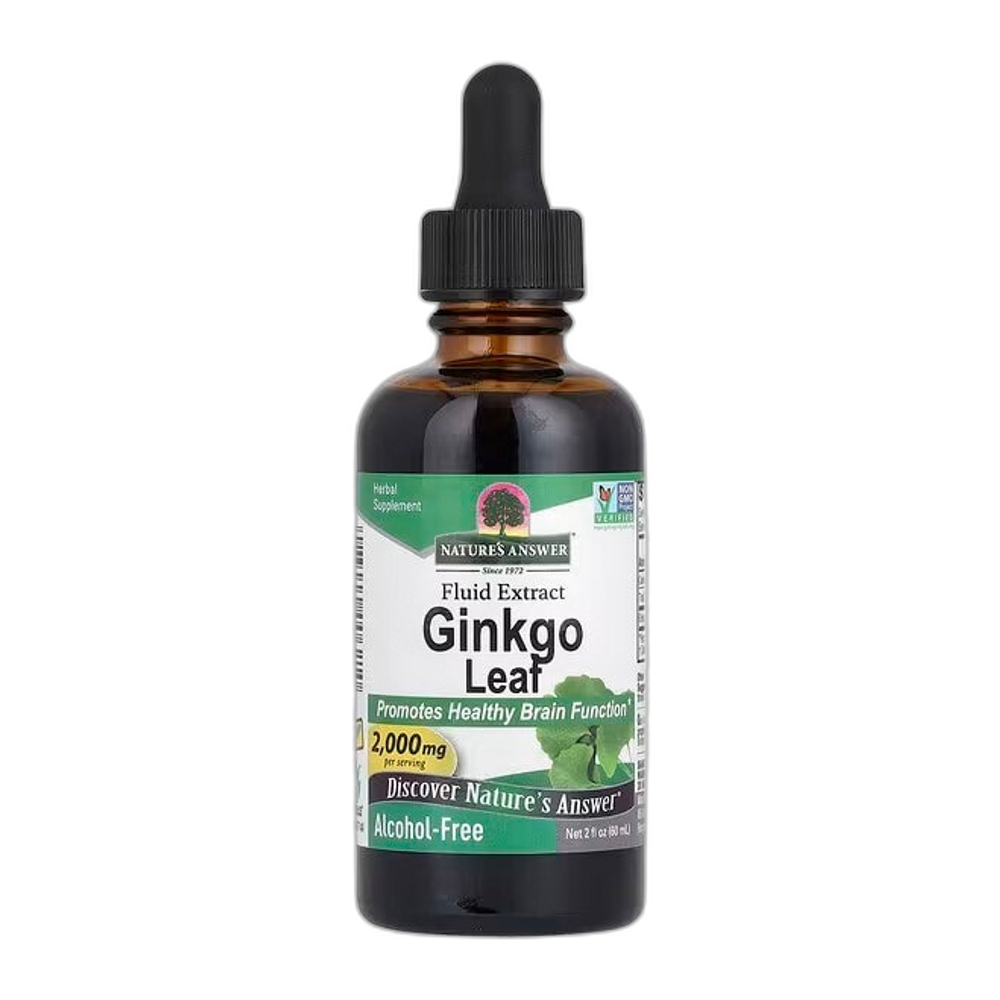 Nature's Answer Ginkgo Leaf, 2000mg - 60 ml.