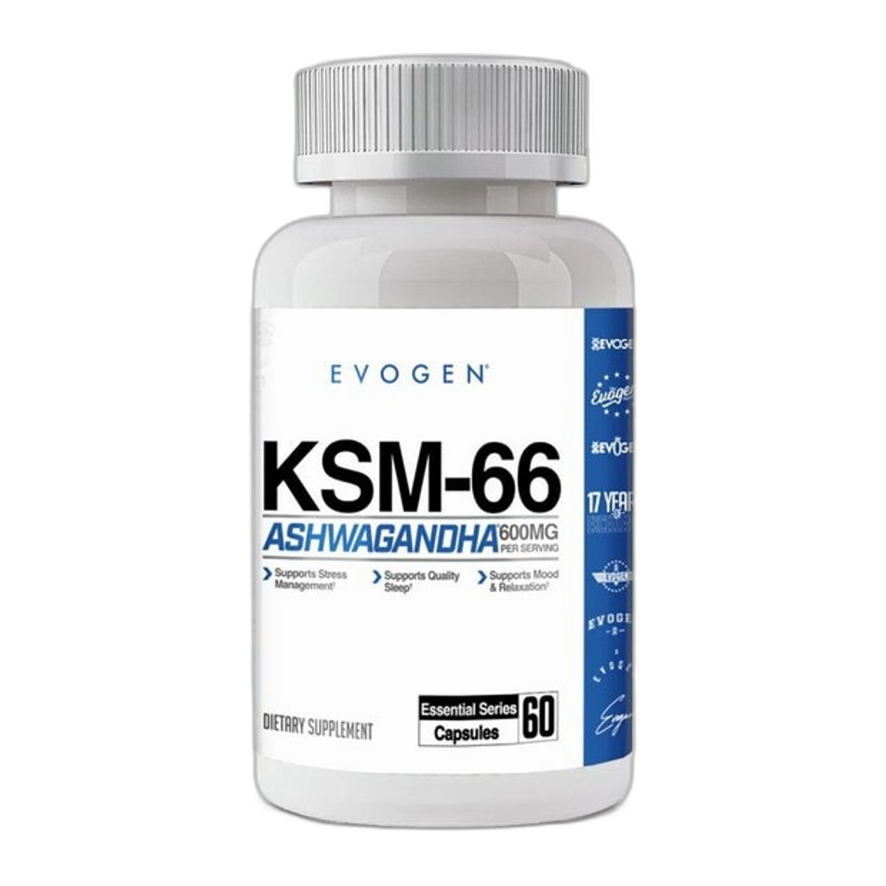 Evogen KSM-66 Ashwagandha - 60 caps