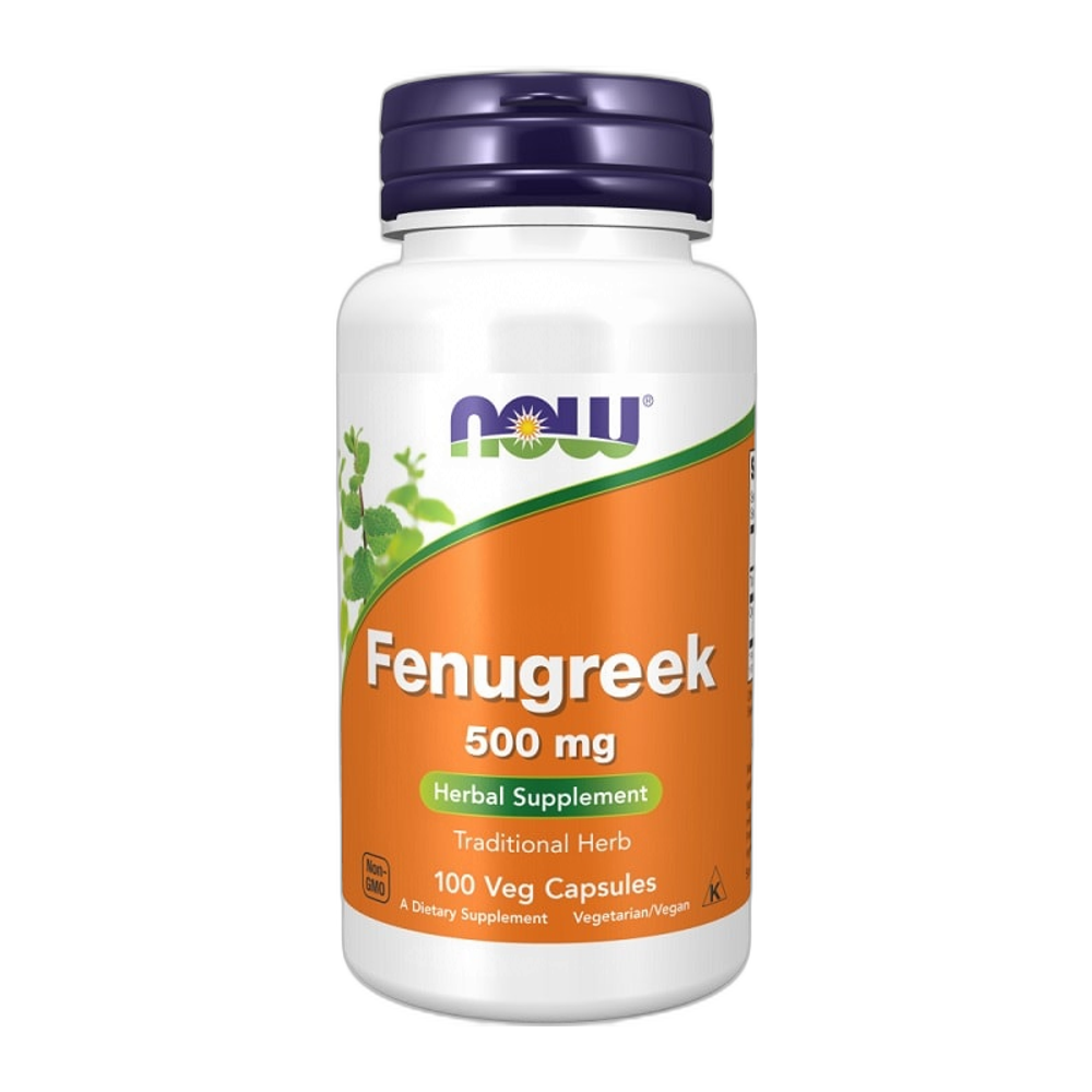 NOW Foods Fenugreek, 500mg - 100 vcaps
