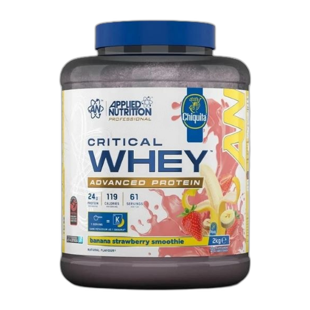 Applied Nutrition Critical Whey, Banana Strawberry Smoothie - 2000g