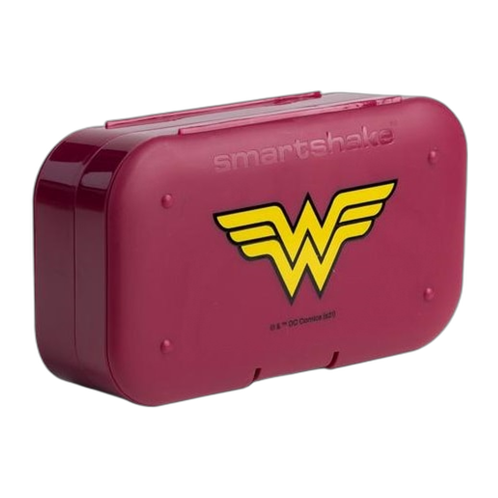 SmartShake Pill Box Organizer, 2-pack - DC Wonderwoman
