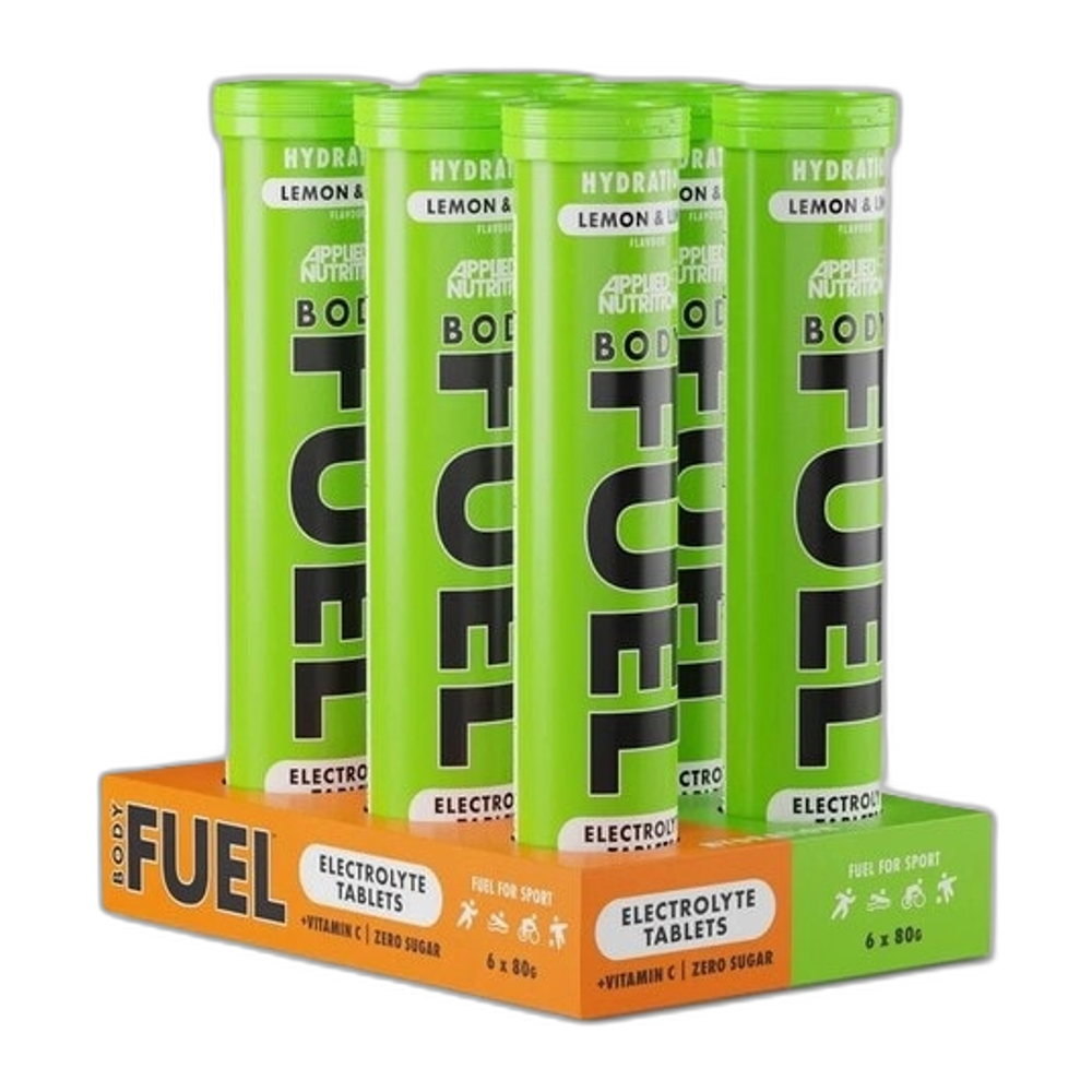 Applied Nutrition Bodyfuel Hydration Electrolyte Effervescent Tablets, Lemon & Lime - 6 x 20 tabs