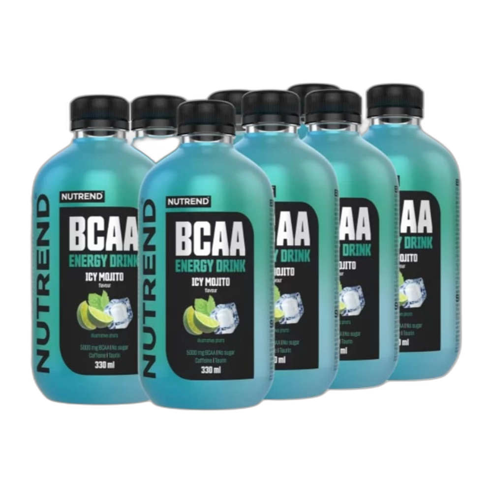 Nutrend BCAA Energy Drink, Icy Mojito - 8 x 330 ml.