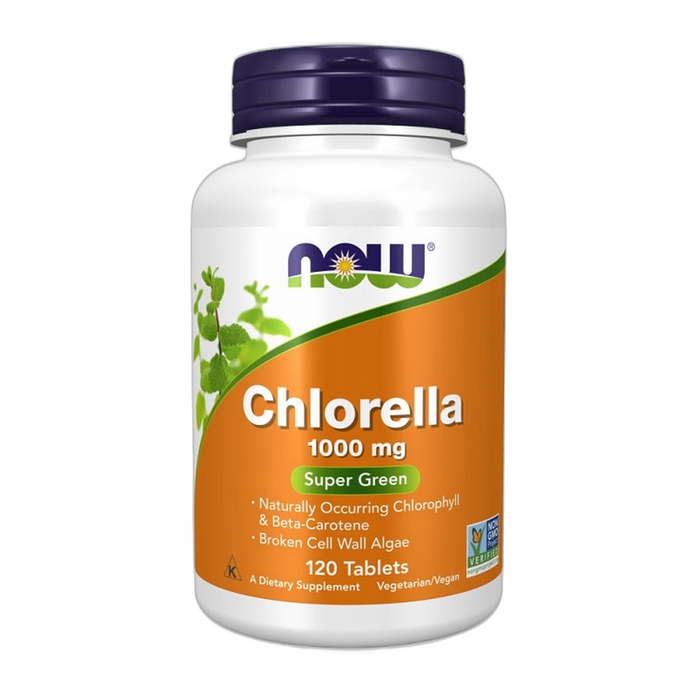 NOW Foods Chlorella, 1000mg - 120 tabs