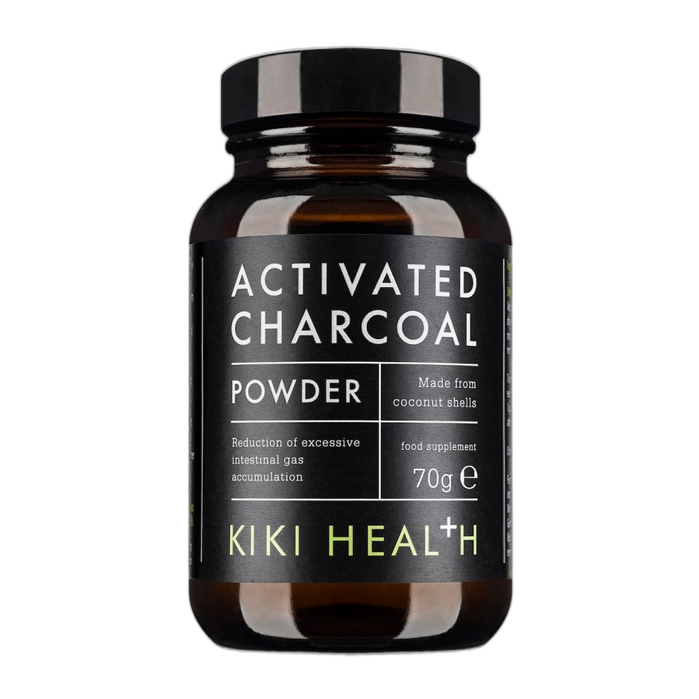 KIKI Health Activated Charcoal, Powder - 70g