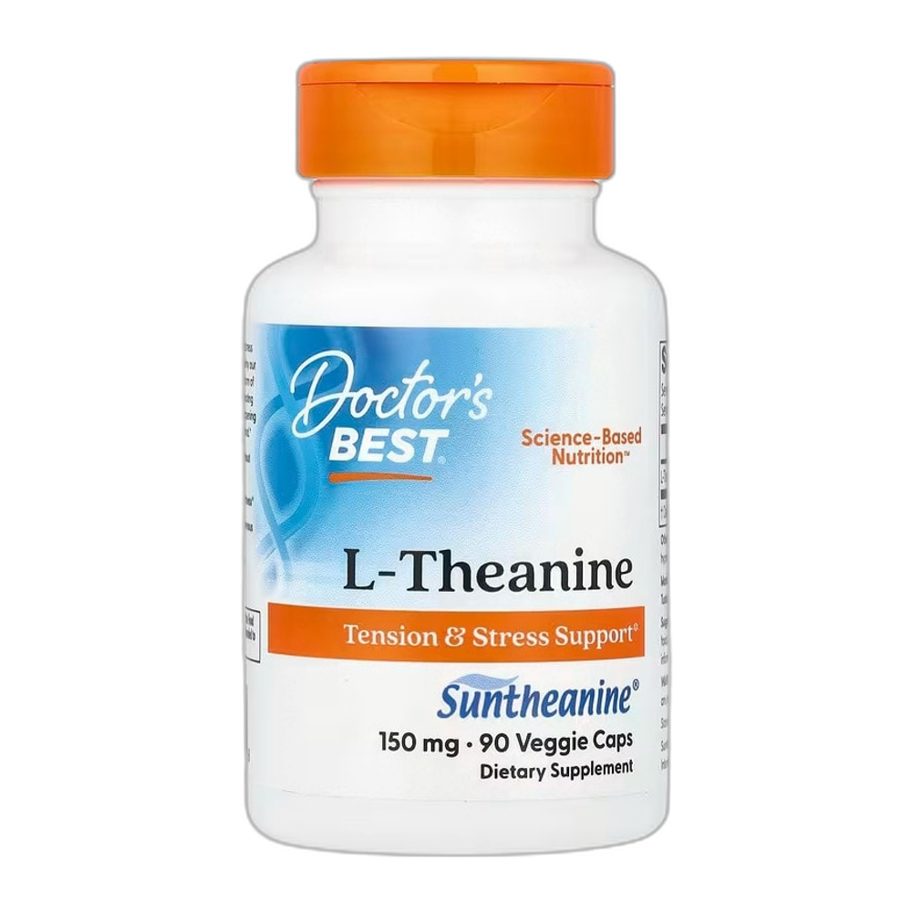 Doctor's Best L-Theanine with Suntheanine, 150mg - 90 vcaps