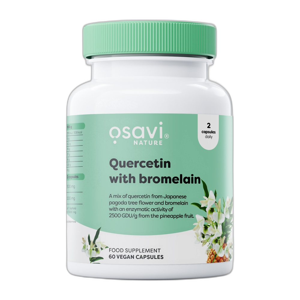 Osavi Quercetin with Bromelain - 60 vegan caps