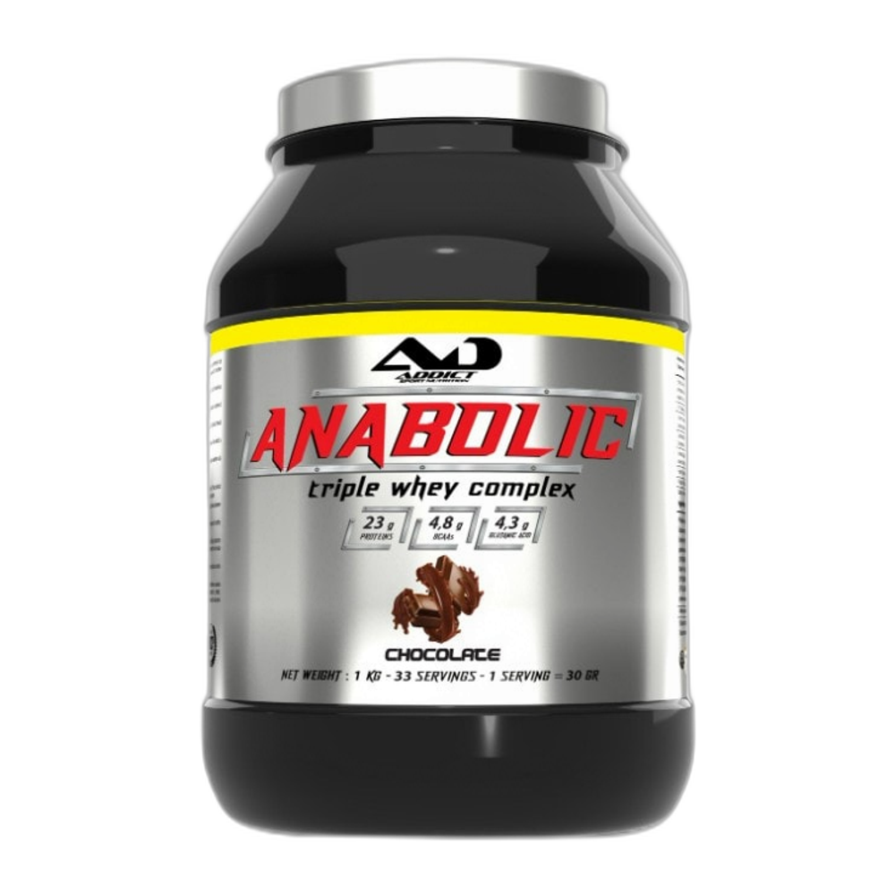 Addict Sport Nutrition Anabolic Triple Whey Complex - 1000g