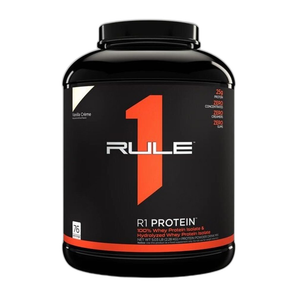 Rule One R1 Protein, Vanilla Creme - 2280g