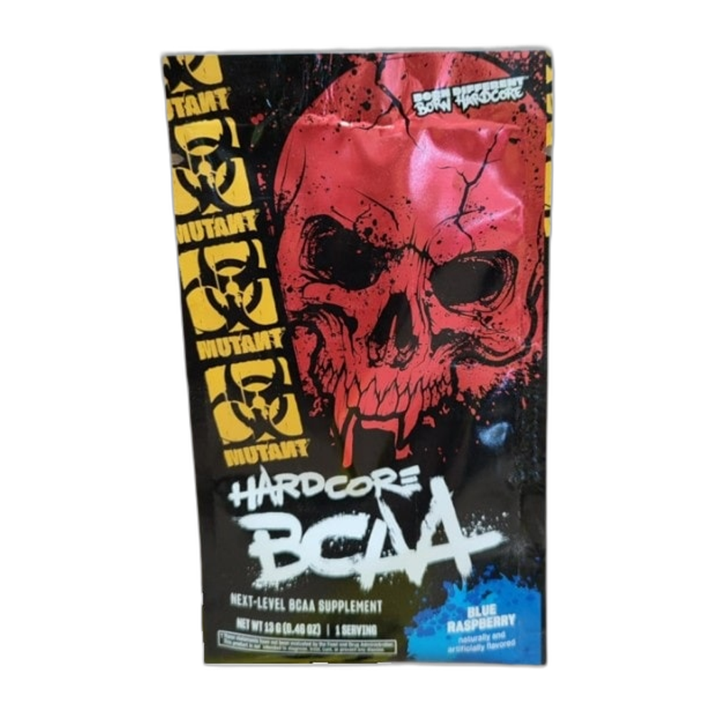 Mutant Hardcore BCAA, Blue Raspberry - 13g (1 serving)