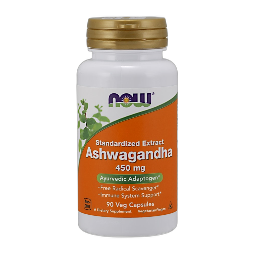 NOW Foods Ashwagandha Extract, 450mg - 90 vcaps