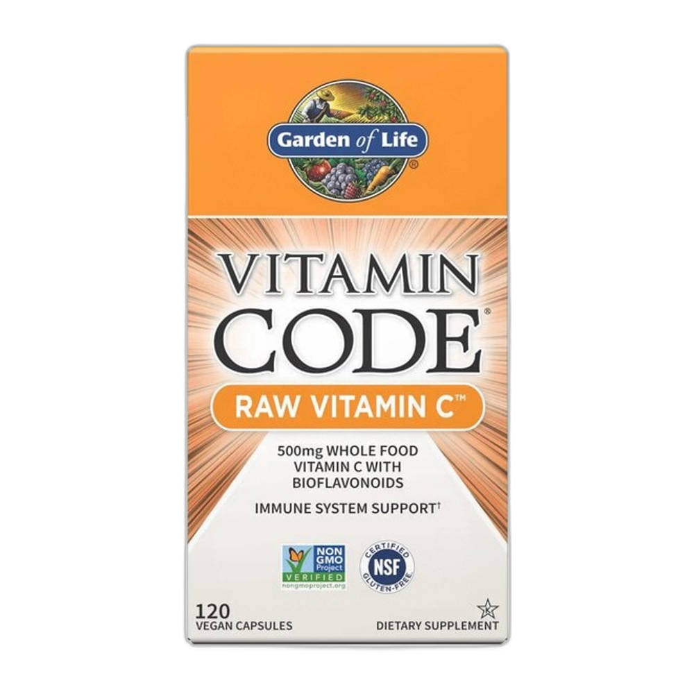 Garden of Life Vitamin Code Raw Vitamin C - 120 vegan caps