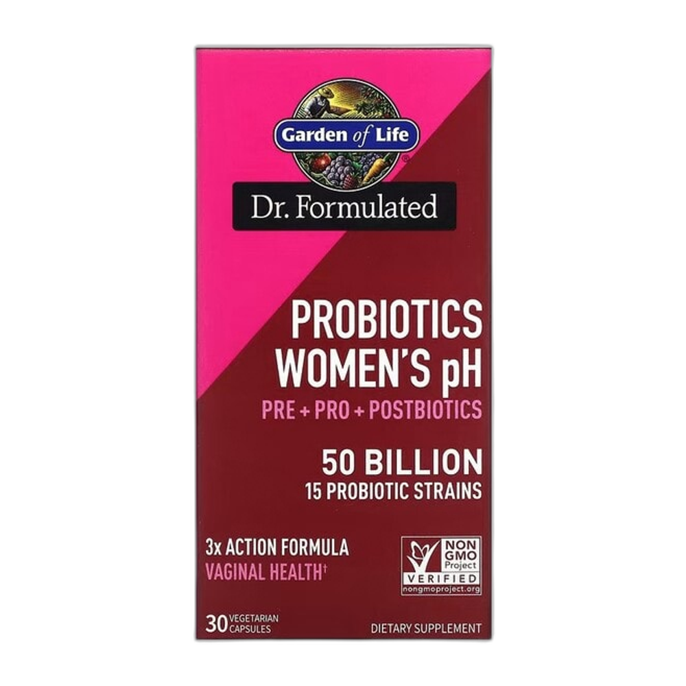 Garden of Life Dr. Formulated Probiotics Women's pH - 30 vcaps