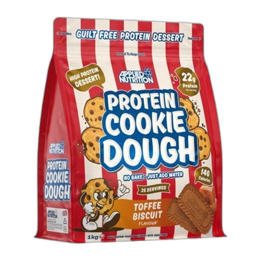 Applied Nutrition Protein Cookie Dough Dessert, Toffee Biscuit - 1000g