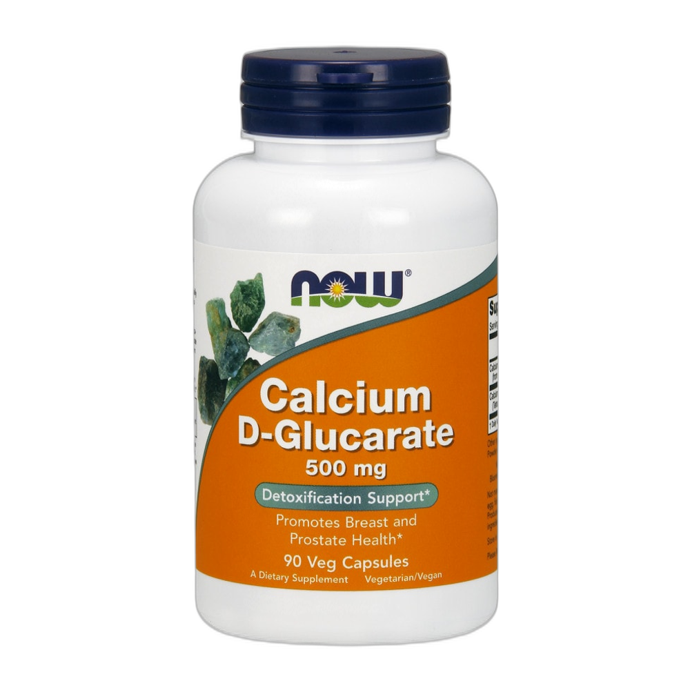 NOW Foods Calcium D-Glucarate, 500mg - 90 vcaps