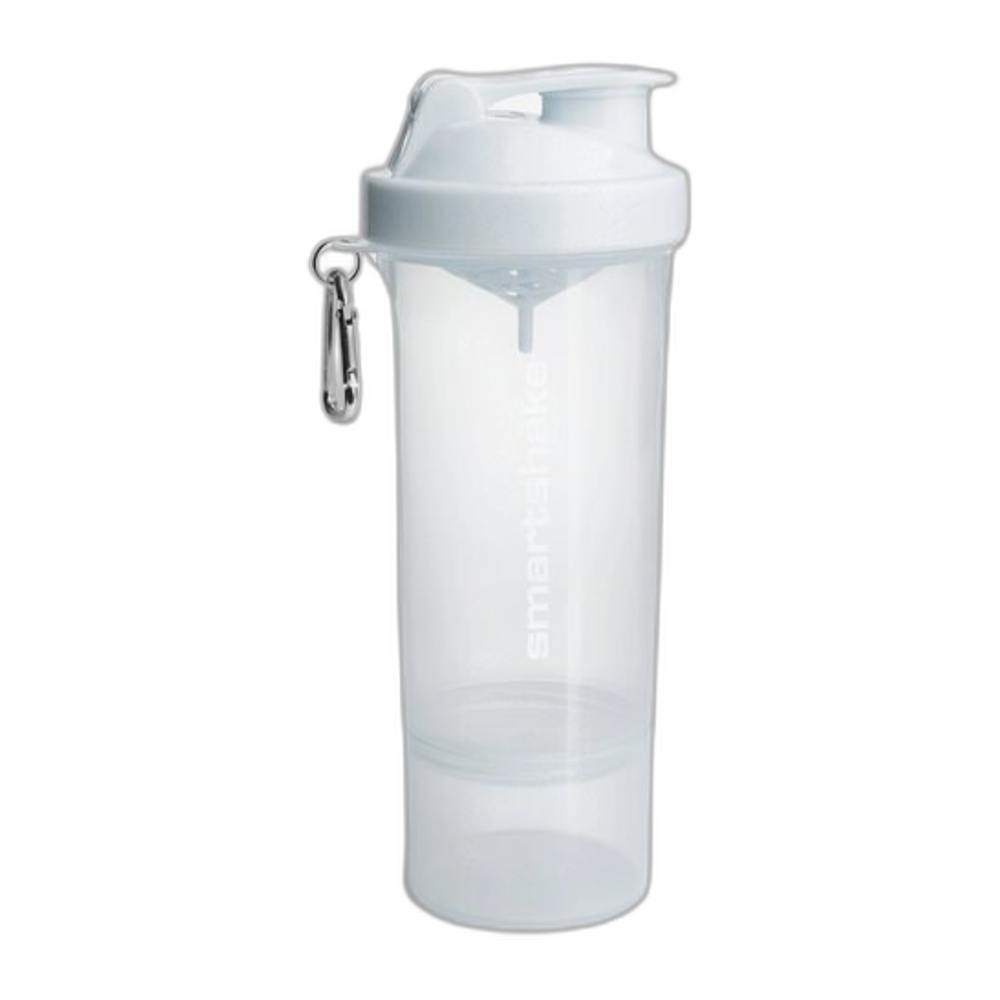 SmartShake Slim Series, White - 500 ml.