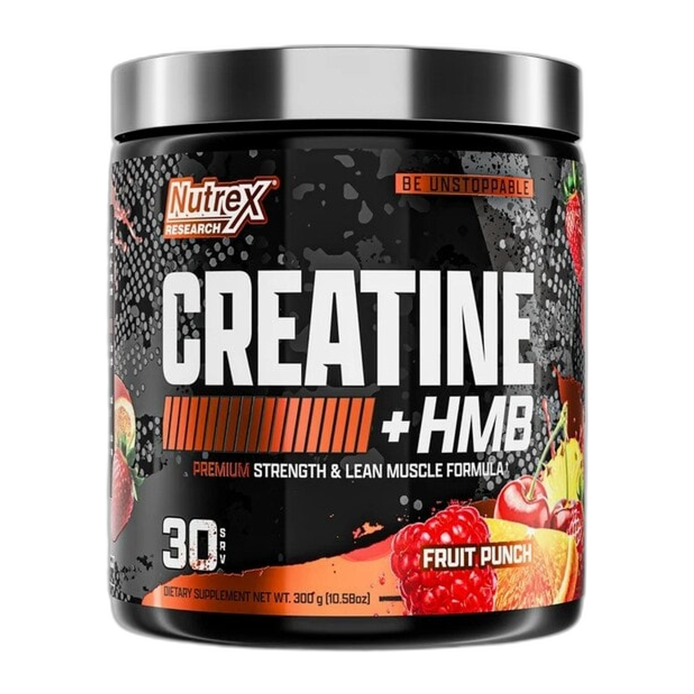 Nutrex Creatine + HMB, Fruit Punch - 300g