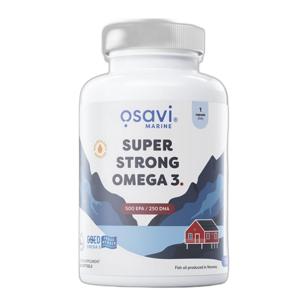 Osavi Super Strong Omega 3, 500 EPA / 250 DHA - 120 softgels