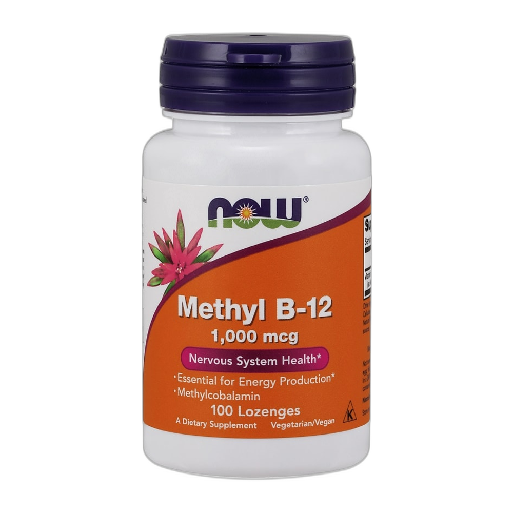 NOW Foods Methyl B-12, 1000mcg - 100 lozenges