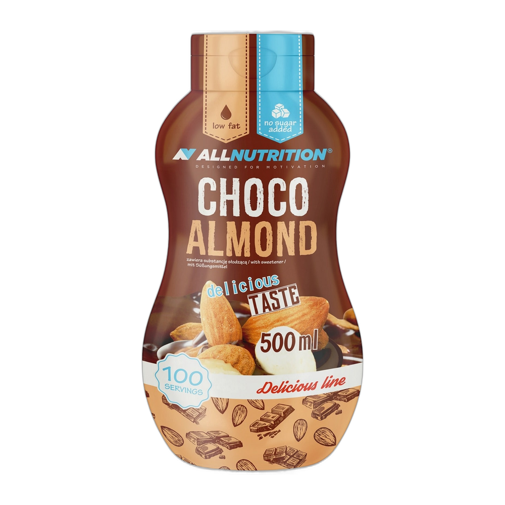 Allnutrition Sweet Sauce, Choco Almond - 500 ml.