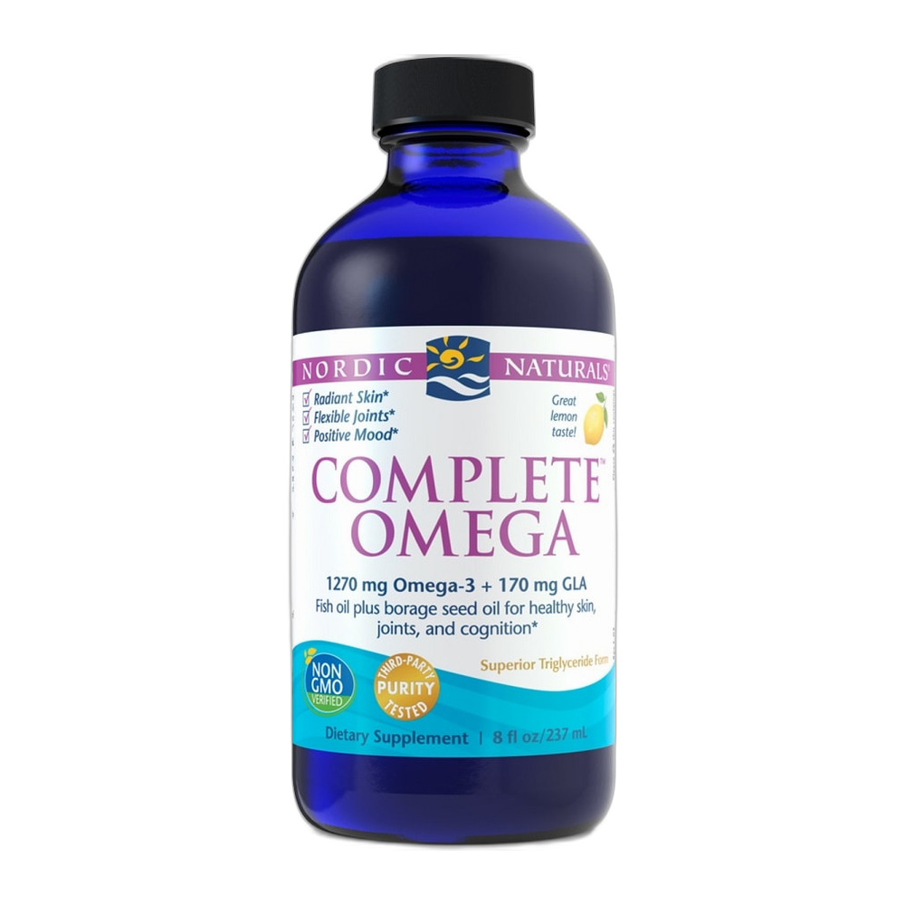Nordic Naturals Complete Omega, 1270mg Lemon - 237 ml.