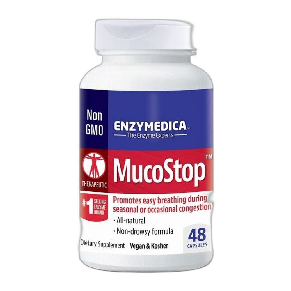 Enzymedica MucoStop - 48 caps