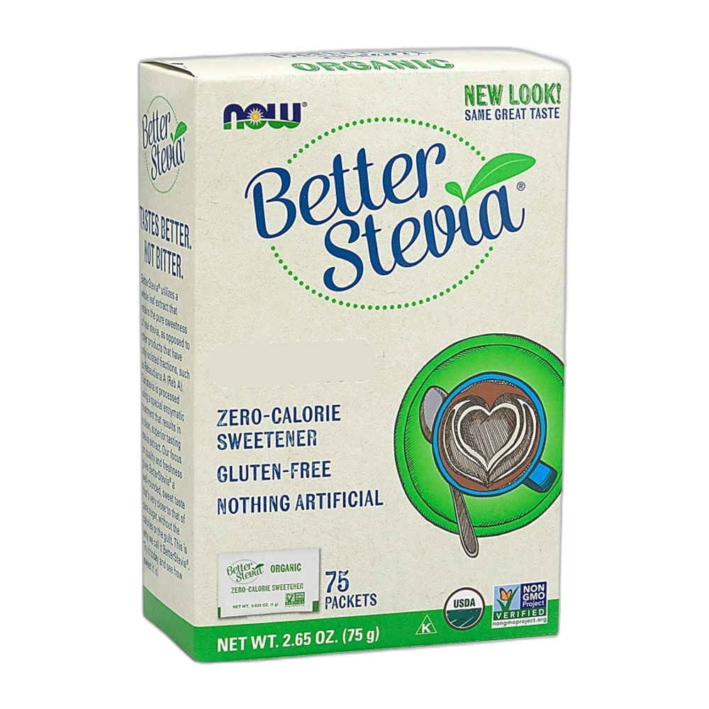 NOW Foods Better Stevia Packets - 75 packets